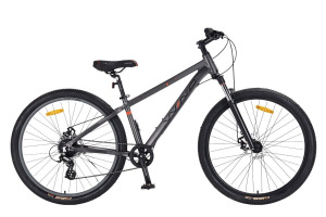 27,5" Велосипед WIND ULTRA, 8-скоростей, рама AL-14,5" (серый)