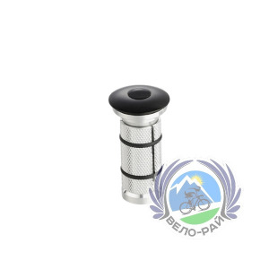 Якорь рулевой колонки TRIX для штока вилки 1-1/8" , L-53мм; D1-28,4мм; D2-24мм, многоразовый, черный