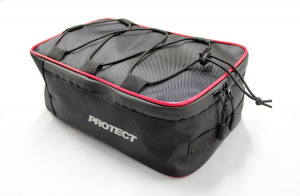 Велосумка на багажник PROTECT 29×17×12 см, черная, Россия