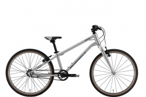 24" Велосипед STARK Geek Citi 24.2V '25 3-speed, рама AL-11,5" (лакированный алюминий / тёмно-серый)