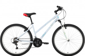 26" Велосипед STARK '22 Luna 26.1V 21-speed, рама-16" (белый / голубой) Россия