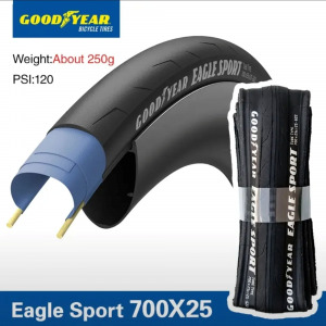 Покрышка 28" 700x25C GOODYEAR Eagle Sport. Протектор: слик.