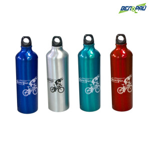 Фляжка для воды из алюминия «Velo Sport» 1000мл. Цвета в ассортименте.