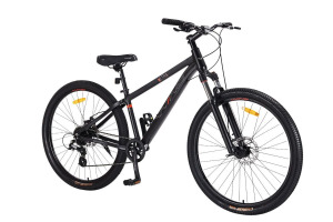 27,5" Велосипед WIND ULTRA, 8-скоростей, рама AL-14,5" (черный)