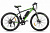 27,5" Электровелосипед Eltreco XT600D алюминиевая рама (чёрный/зелёный) 2383