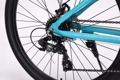 27,5" Велосипед WIND VICTORY 7-скорость, рама AL-17" (бирюзовый)