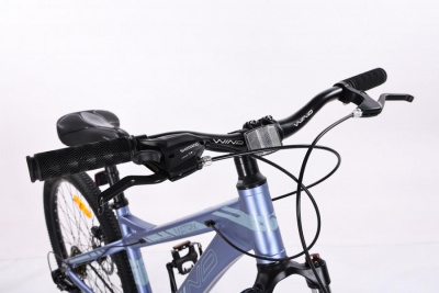 26" Велосипед WIND MATRIX 7-speed, AL рама. (серый)
