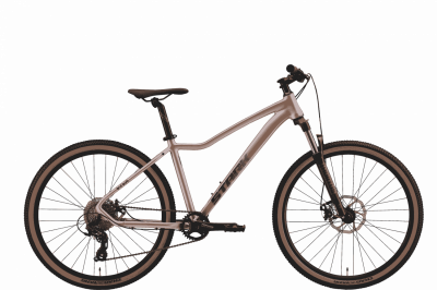 27,5" Велосипед STARK Viva 27.2D '25 рама M/L/17" (светло-лиловый матовый/бордовый)