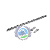 Цепь Shimano Deore, M6100, 12 скоростей, 126 звеньев, замок цепи, серебристая без упак
