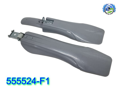 Комплект пластиковых крыльев 20"-26" на Fet-Baik (серые)