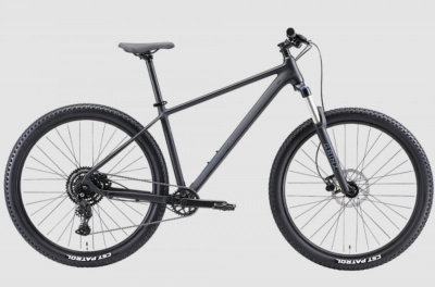 29" Велосипед STARK Hunter 29.3HD '26 9-speed, рама AL-17,5"/M, чёрный матовый/ антрацит