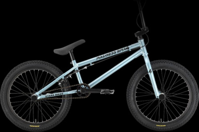 20" Велосипед STARK '21 Madness BMX-4 (голубой / чёрный)