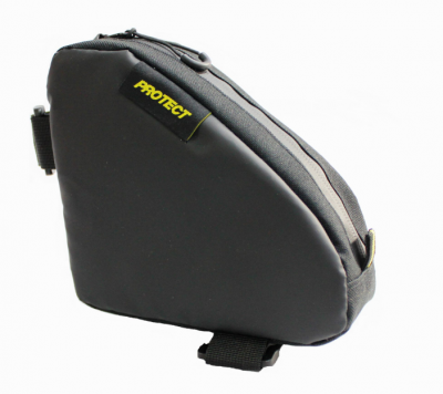 Велосумка на раму PROTECT "аптечка" 15×15×5 см, серия Bikepacking, черная, Россия