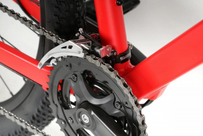 27,5" Велосипед HARO Flightline Two 24-speed, ALрама 20" (L) (матовый красный)