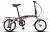 16" Велосипед STELS Pilot-370 складной, V-brake, 6-speed, AL рама (коричневый / хром)