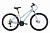 26" Велосипед STARK '22 Luna 26.1D 21-speed, рама AL-18" (серый / голубой) Россия