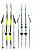 Лыжи в комплекте (СТЕП) L-150см. с креплением Snowmatic K3 + палки.