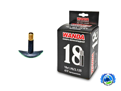 Камера 18" х 1,95/2,125 WANDA ниппель: a/v-38мм. (БУТИЛ)