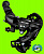 Задний переключатель Shimano Torney TY-300 (7/6-speed) крепление болт. 199_165