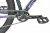 29" Велосипед STARK '23 Tactic 29.4 HD 9-speed, AL рама 20" (чёрно-зелёный/ сиреневый металлик)