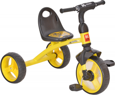 Детский трёхколёсный велосипед WERTER BERGER RACE XG 7741 (желтый)