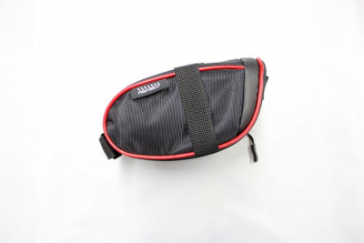 Сумка под седло PROTECT 19,5×10,5×10,5 см, черная, Россия