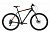 29" Велосипед STARK '22 Hunter .3HD-тормоза, AL рама 22", 8 speed (чёрный / оранжевый)