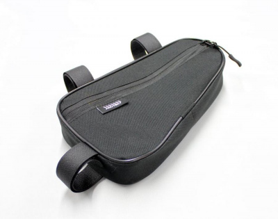 Велосумка на раму PROTECT 23×12×5 см, чёрный, Россия
