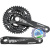 Система PROWHEEL SENSOR-651-TT, 3x (42/32/24), шатуны 175 мм, BCD 104/64, с кареткой, чёрная