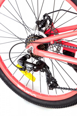 24" Велосипед WIND Victory, 7-speed, рама AL-12" (розовый)