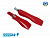 Комплект пластиковых крыльев 20"-26" на Fet-Baik (красные)