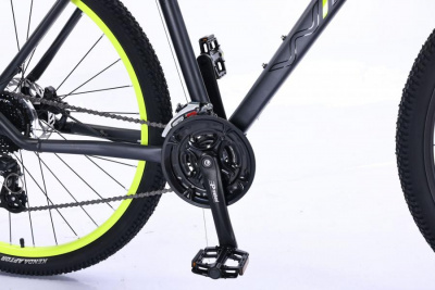 29" Велосипед WIND McKiniey MD, 24 speed, рама AL-21", серо-зелёный