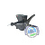 Шифтер Shimano Altus, M2010, левый, 2 скорости, индикатор, трос 1800мм, черный без упаковки