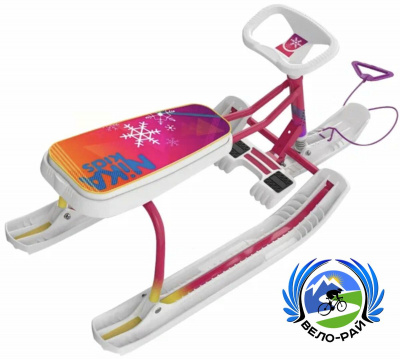 Снегокат «Тимка спорт 1» принт сиденья: Nika kids winter.