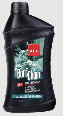 Масло «AEG Bar&Chain Lube» цепное для смазывания цепей. 1л. (30611)