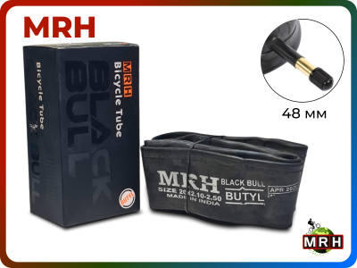 Камера велосипедная 20"×2,10/2,50 MRH, ниппель AV48 мм. (БУТИЛ) Индия