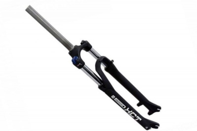 Вилка 29" SUNTOUR пружин/масло SF16-XCT-PM-DS-HLO TS, ход 100мм. (чёрно-белая)