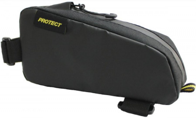 Велосумка на раму PROTECT 21×10×5 см, серия Bikepacking, черная, Россия