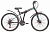 26" Велосипед RUSH HOUR START 165 Disc ST, складная рама-17", 18-speed (чёрный)