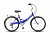 24" Велосипед STELS Pilot-750. 6-speed, складная рама-16" (голубой) Z010