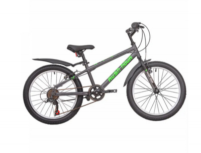 20" Велосипед RUSH_Hour 2000 V-brake ST, 6-ск, рама-11" (чёрный)