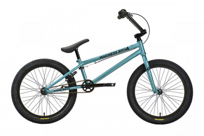 20" Велосипед STARK '21 Madness BMX-4 (голубой / чёрный)