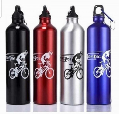 Фляжка для воды из алюминия «Velo Sport» 1000мл. Цвета в ассортименте.