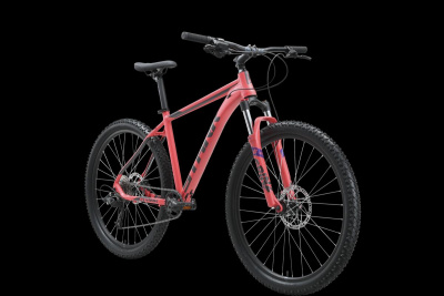 27,5" Велосипед STARK '23 Router 27.3 HD, 8-speed, AL рама-18" (красный/ никель) Россия