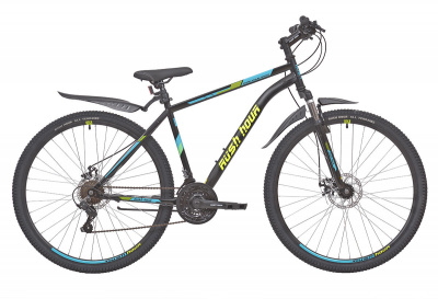 29" Велосипед RUSH HOUR 9800 DISC ST 21-speed, рама-19" (чёрный)