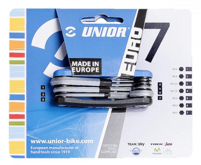 Набор шестигранников UNIOR (Мультитул Euro 7) Англия.