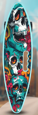 Пенни борд 58 см, "Graffity", Артикул: SH03