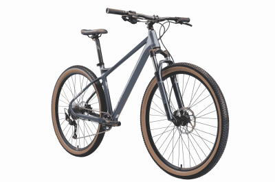 29" Велосипед STARK Hunter 29.3HD '25 рама AL-L/19" (грозовой матовый/серебристый металлик)