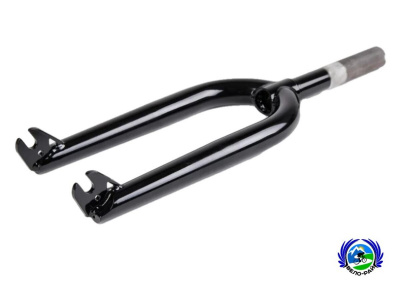Вилка передняя 20" BMX, шток: М25,4х28,6х161 мм. сталь (чёрный)