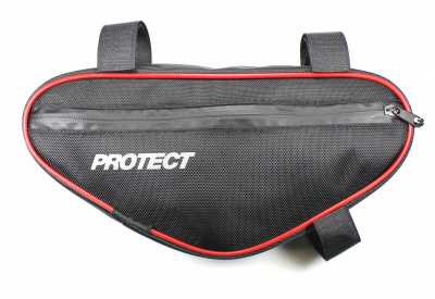 Велосумка на раму PROTECT 32×15×5см, чёрный, Россия